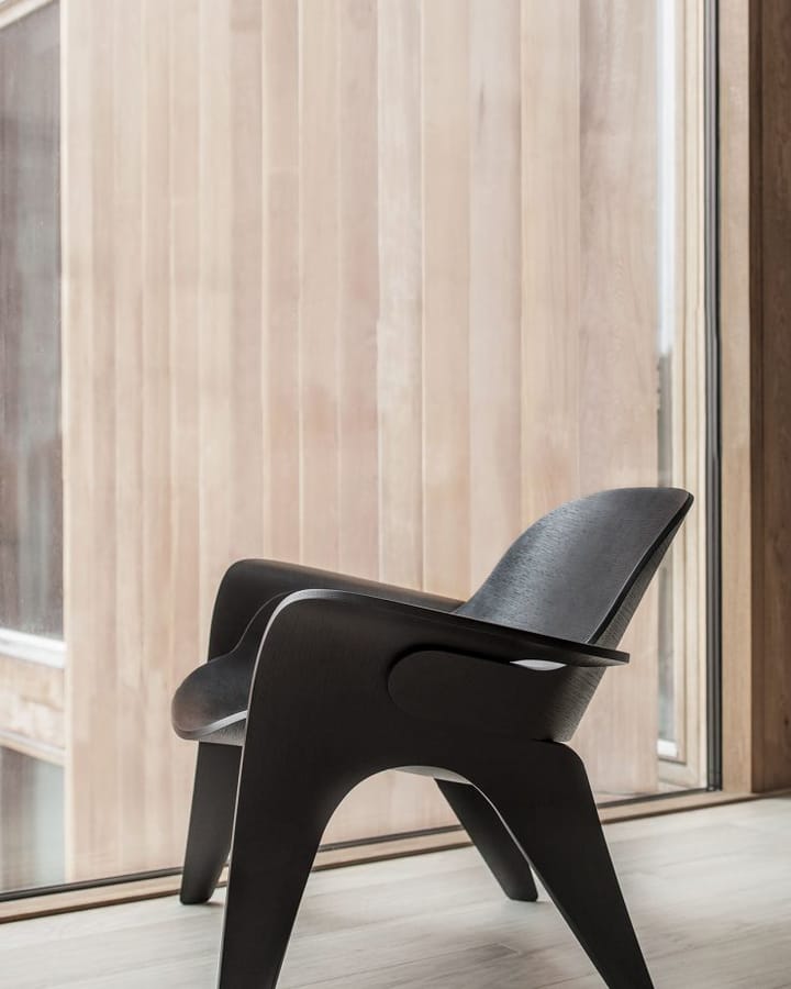 Silla Rose, Roble teñido de negro Massproductions