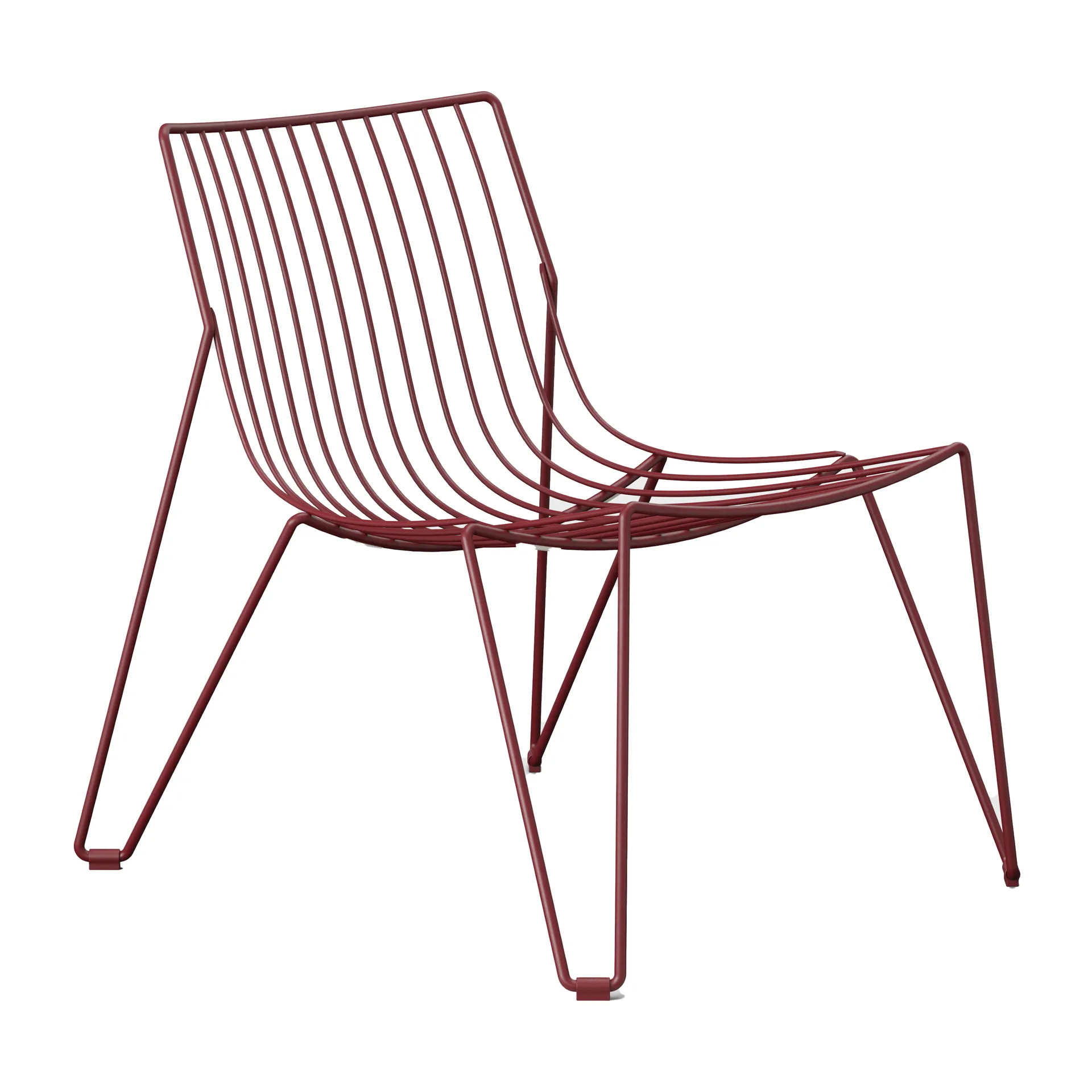 Sillón Tio easy chair, Wine Red Massproductions