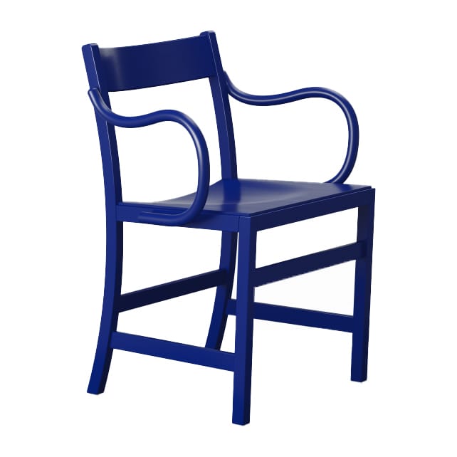 Sillón XL Waiter
 - Haya lacado azul - Massproductions