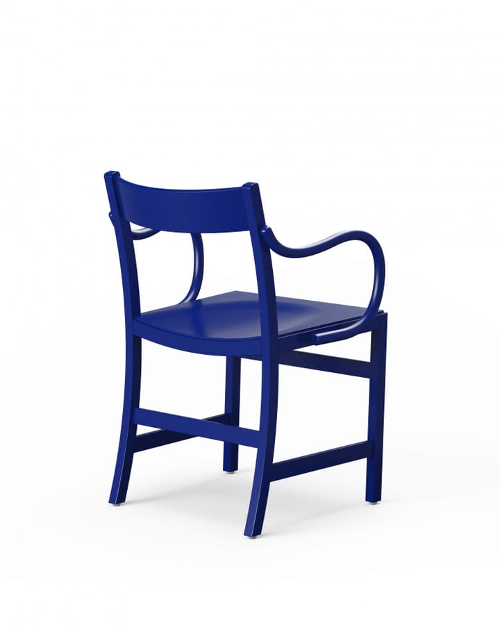 Sillón XL Waiter
, Haya lacado azul Massproductions