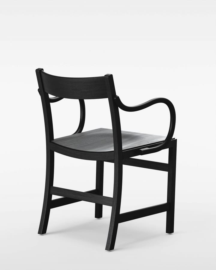Sillón XL Waiter
, Haya teñido de negro Massproductions