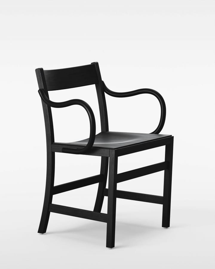 Sillón XL Waiter
, Haya teñido de negro Massproductions