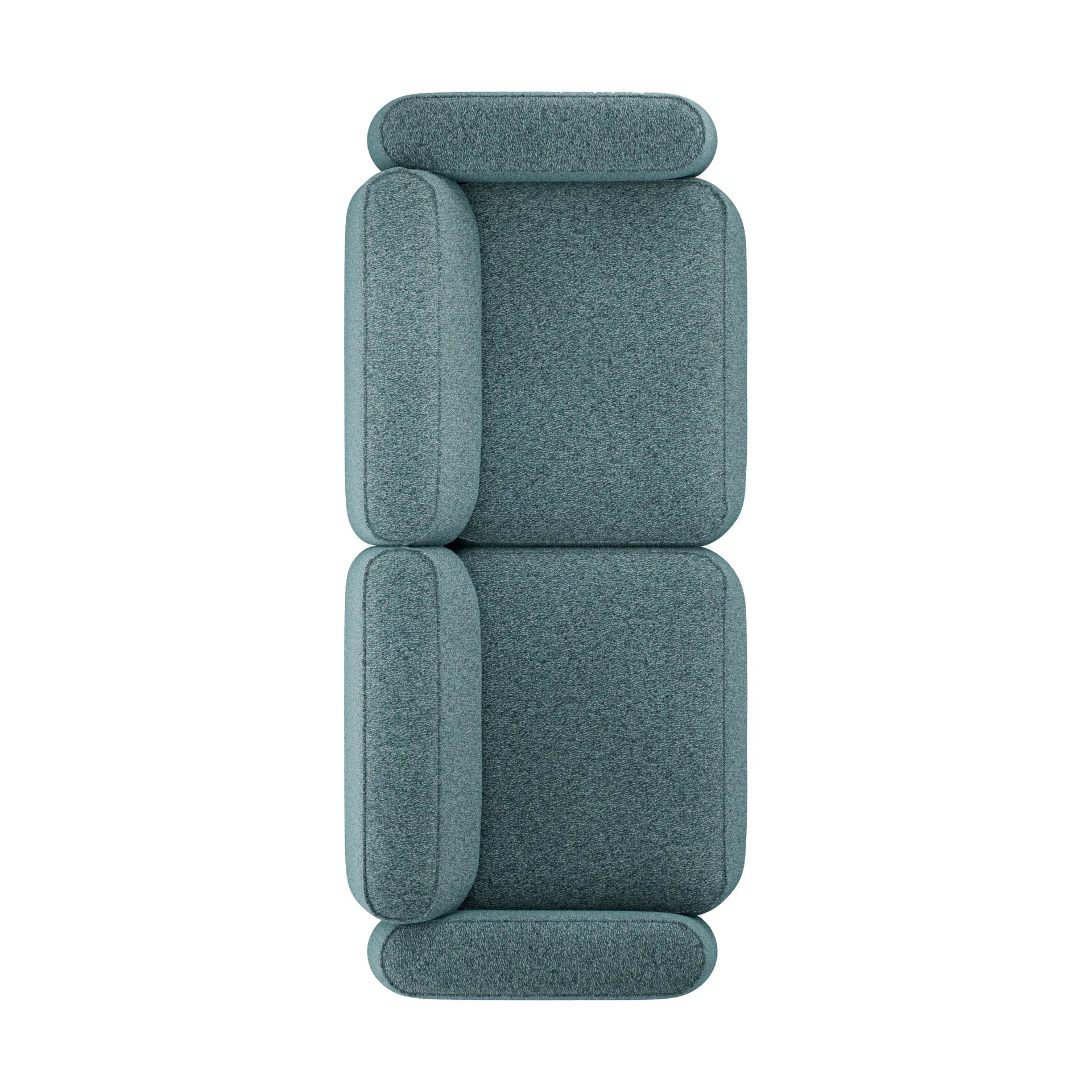 Sofá de 2,5 plazas Patch, Spiral 06 Dragonfly Massproductions