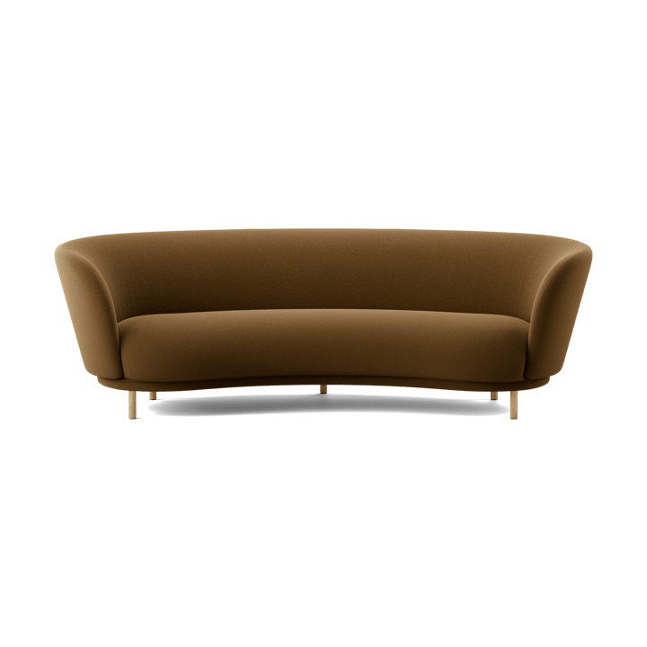 Sofá de 3 plazas Dandy - Black oak - Kirkby Design, Spiral - 23 Monochrome - Massproductions
