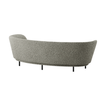 Sofá de 3 plazas Dandy - Black oak - Kirkby Design, Spiral - 23 Monochrome - Massproductions