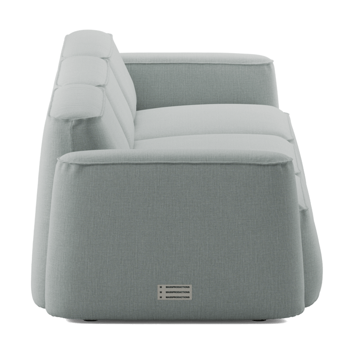 Sofá de 3 plazas Patch, Linara 253 Swedish Grey Massproductions