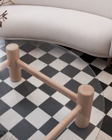 Sofá de 4 plazas Dandy - Roble-Geneva Shingle - 2854/120 - Massproductions