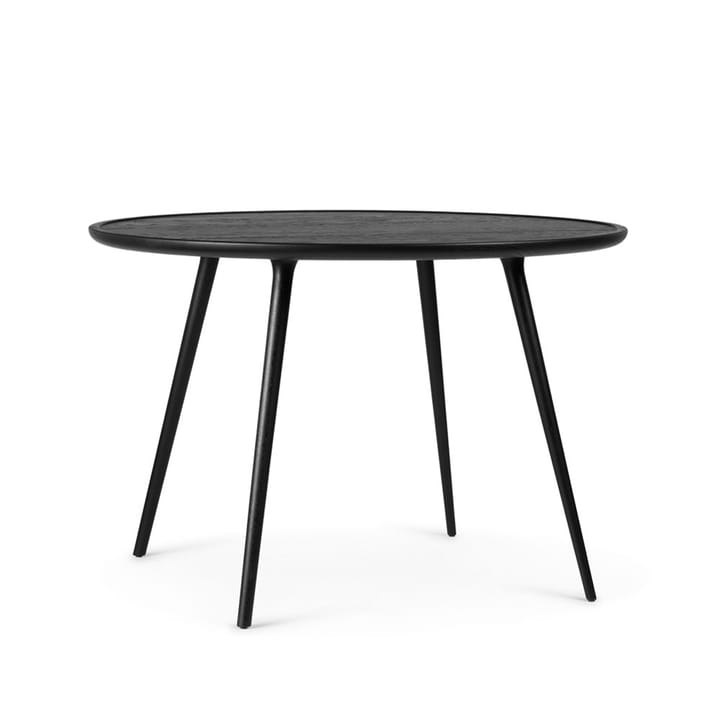 Mesa redonda Accent - Black stained oak, ø110 cm - Mater