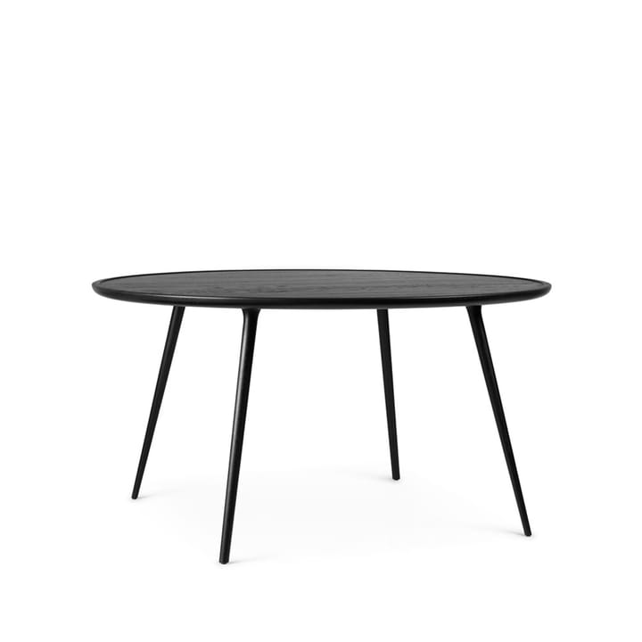 Mesa redonda Accent - Black stained oak, ø140 cm - Mater