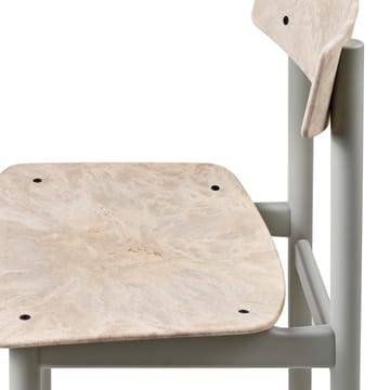 Silla Conscious BM3162 - Grey beech-wood waste grey - Mater