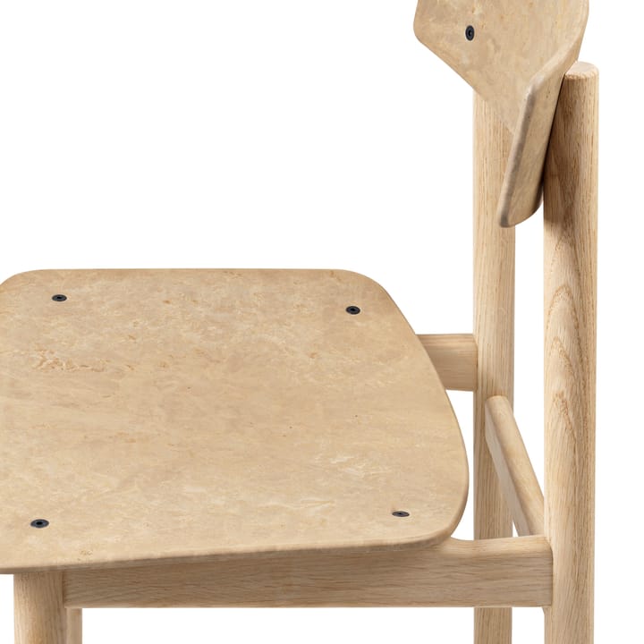 Silla Conscious BM3162, Soaped oak-coffee waste light Mater