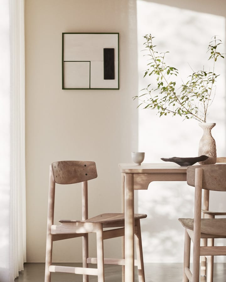 Silla Conscious BM3162, Soaped oak-coffee waste light Mater