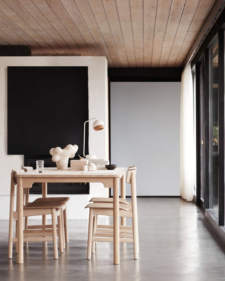 Silla Conscious BM3162, Soaped oak-coffee waste light Mater