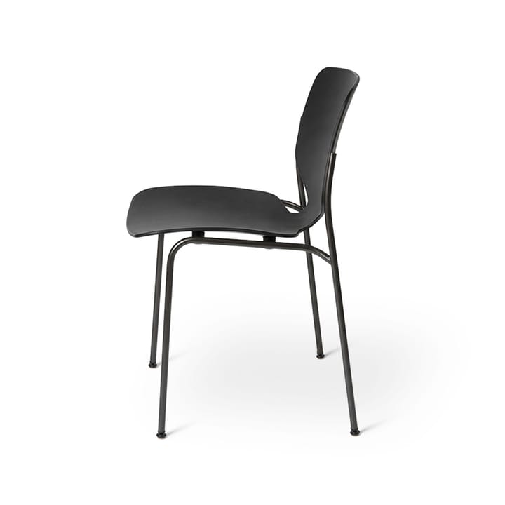Silla Nova Sea, Black, estructura de acero negro Mater