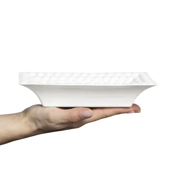 Bandeja Bubbles pequeña 16x20 cm - blanco - Mateus