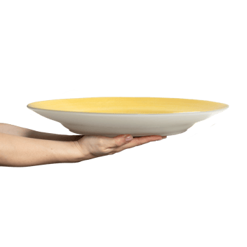 Bandeja para servir Basic Ø41 cm - Amarillo - Mateus