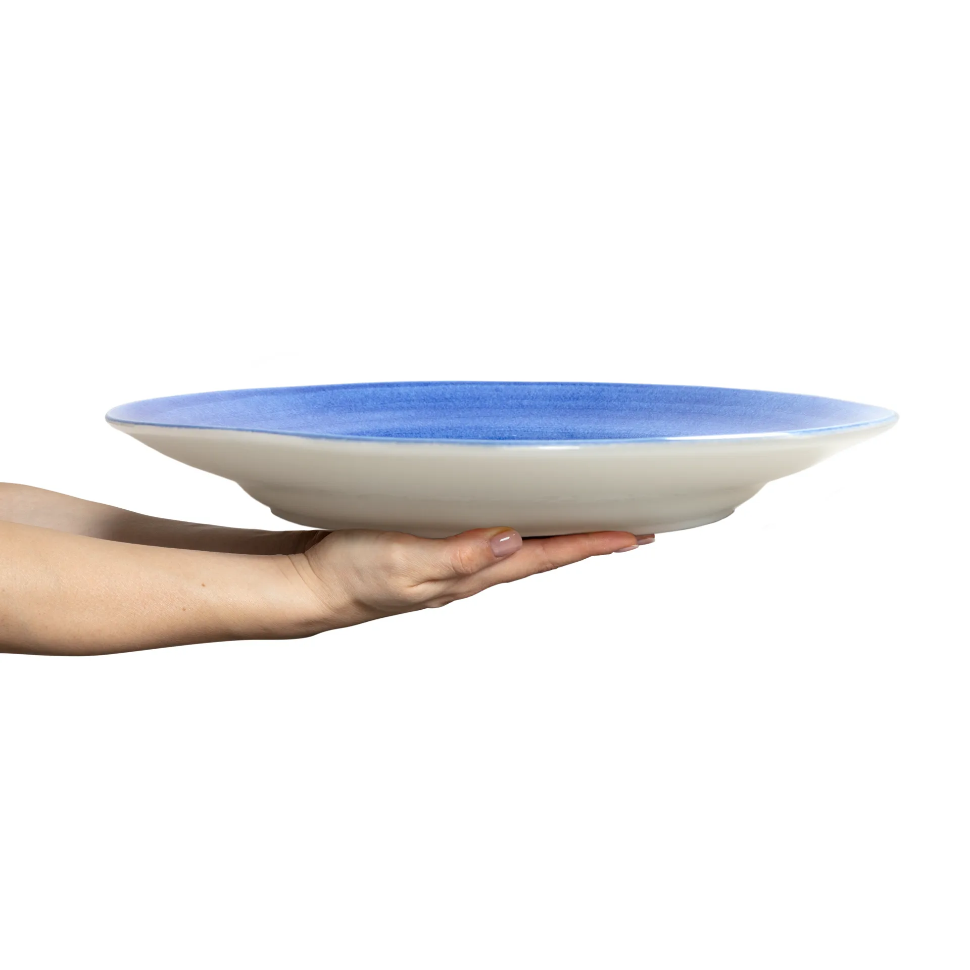 Bandeja para servir Basic Ø41 cm, Azul claro Mateus