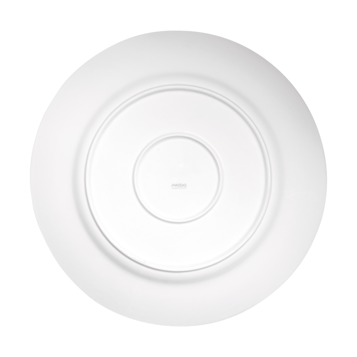 Bandeja para servir Basic Ø41 cm, Blanco Mateus