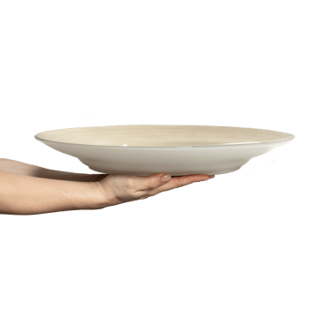 Bandeja para servir Basic Ø41 cm - Sand - Mateus