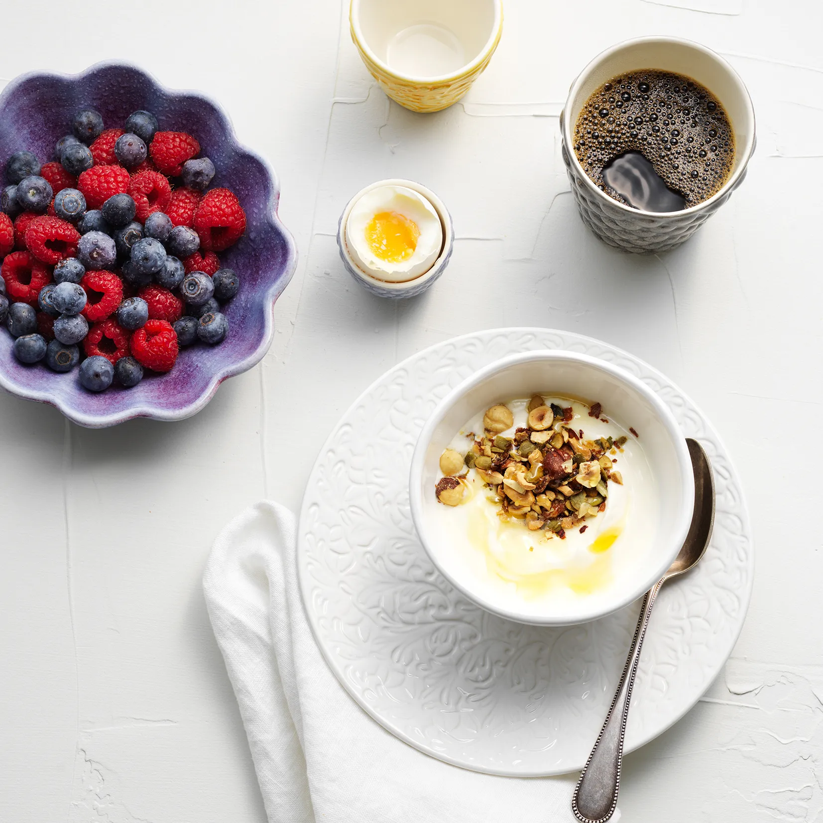 Bol Basic organic 12 cm, blanco Mateus