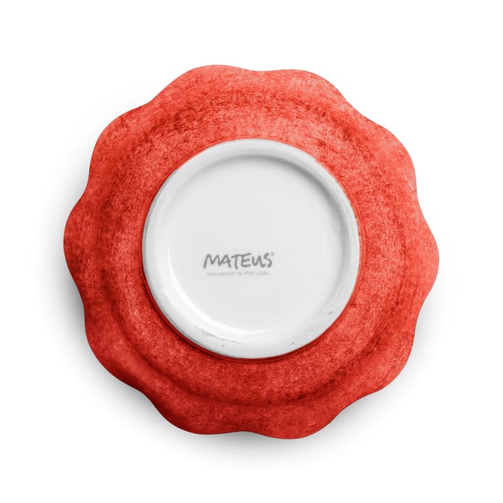 Bol Oyster Ø13 cm, Rojo Mateus