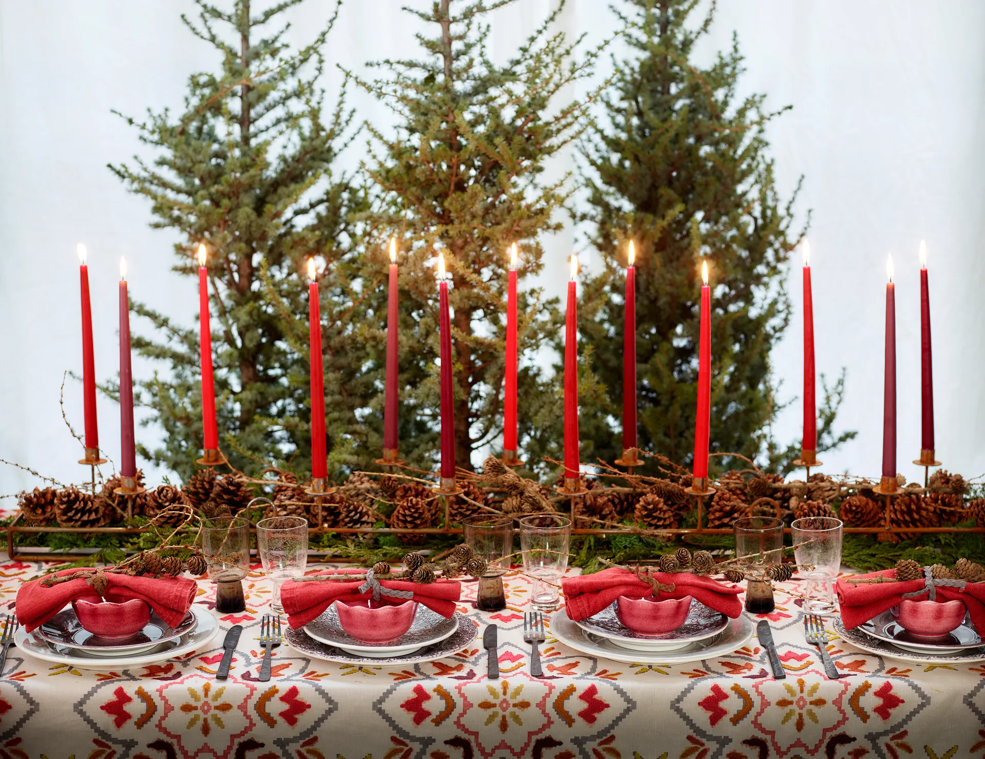 Bol Oyster Ø13 cm, Rojo Mateus