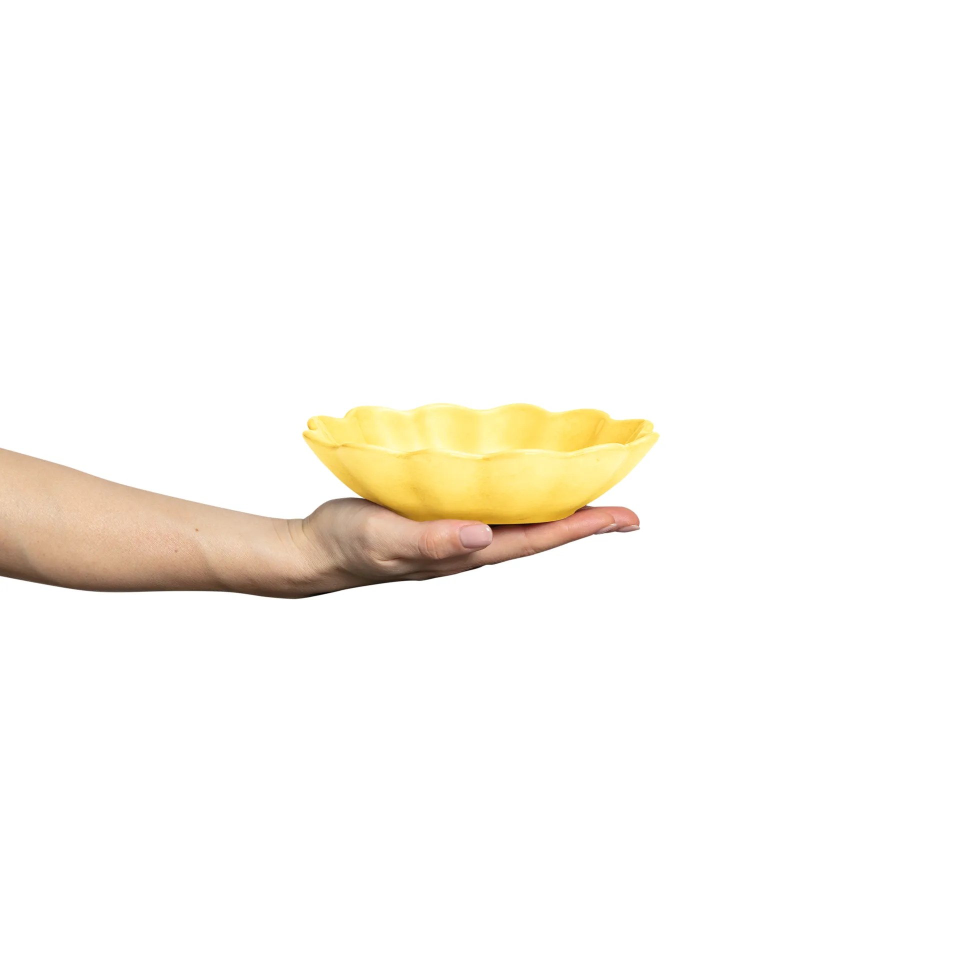 Bol Oyster 16x18 cm, Amarillo Mateus