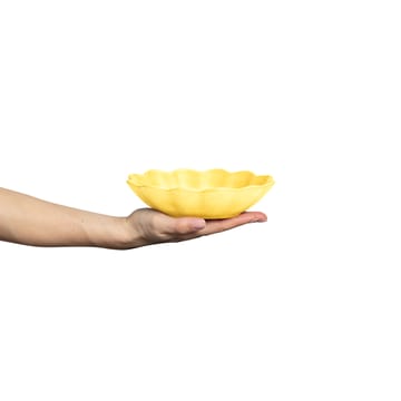 Bol Oyster 16x18 cm - Amarillo - Mateus