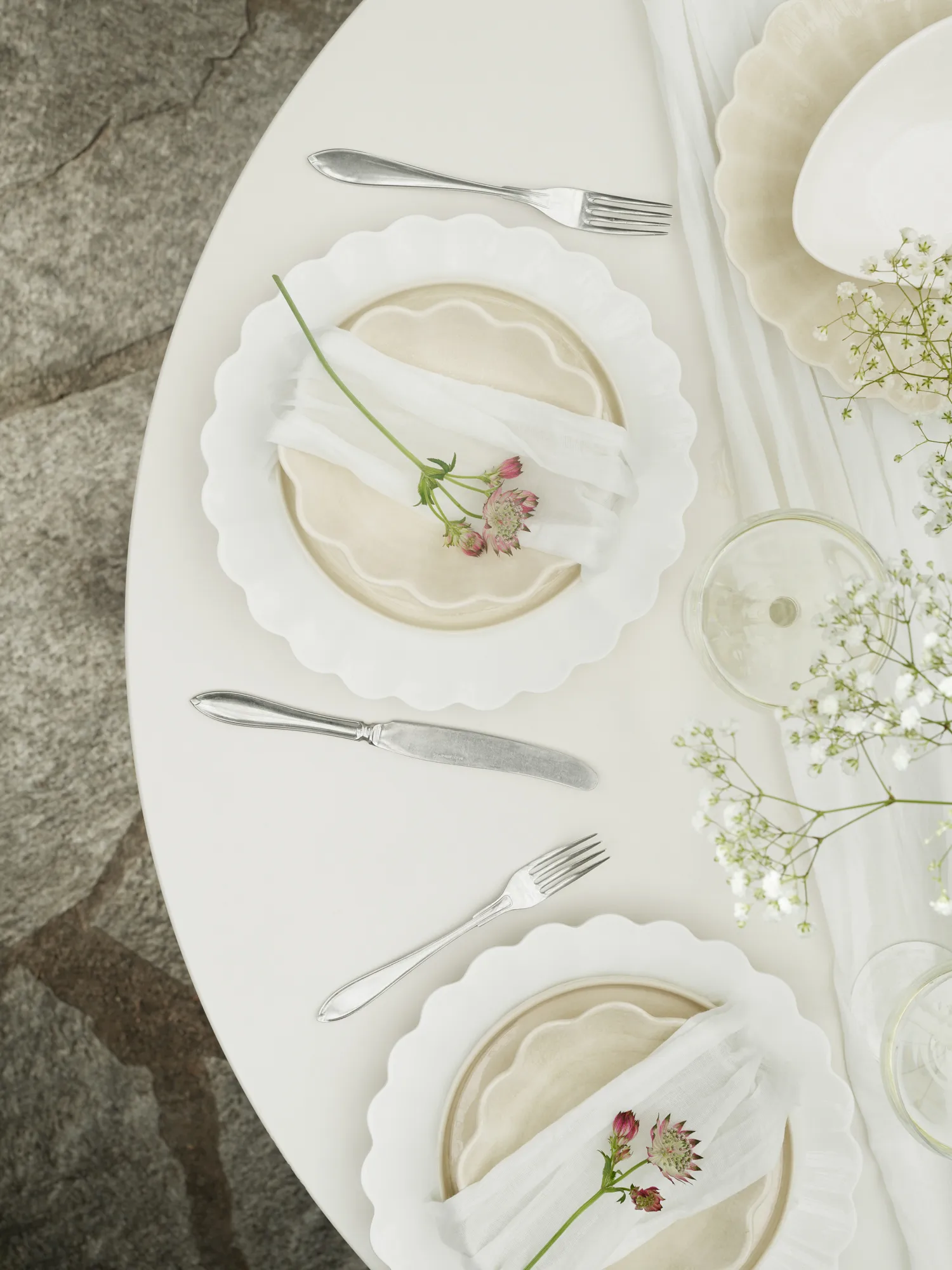 Bol Oyster 16x18 cm, arena Mateus