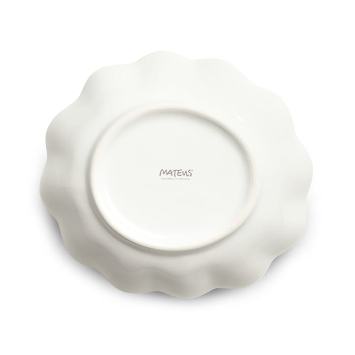 Bol Oyster 16x18 cm - blanco - Mateus