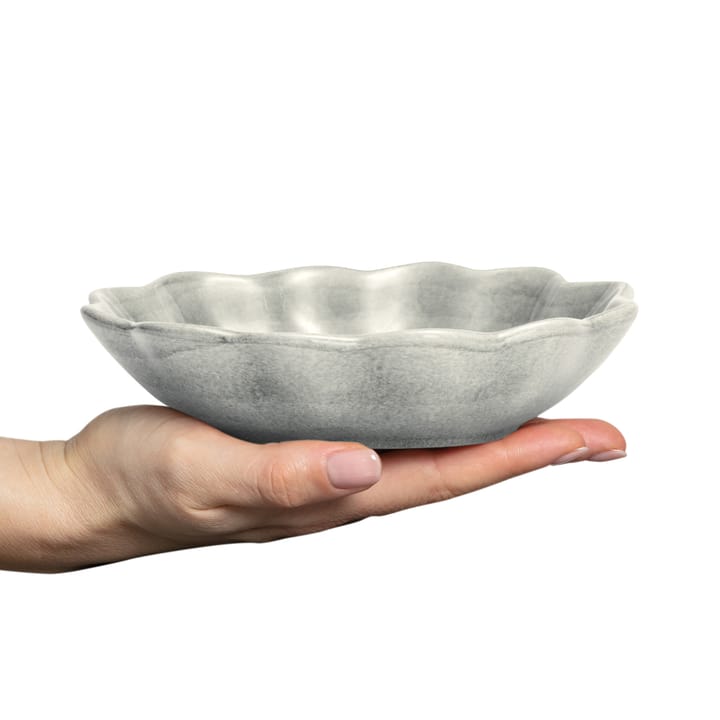 Bol Oyster 16x18 cm, gris Mateus