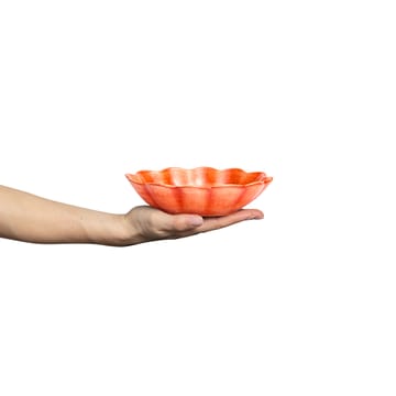 Bol Oyster 16x18 cm - Naranja - Mateus