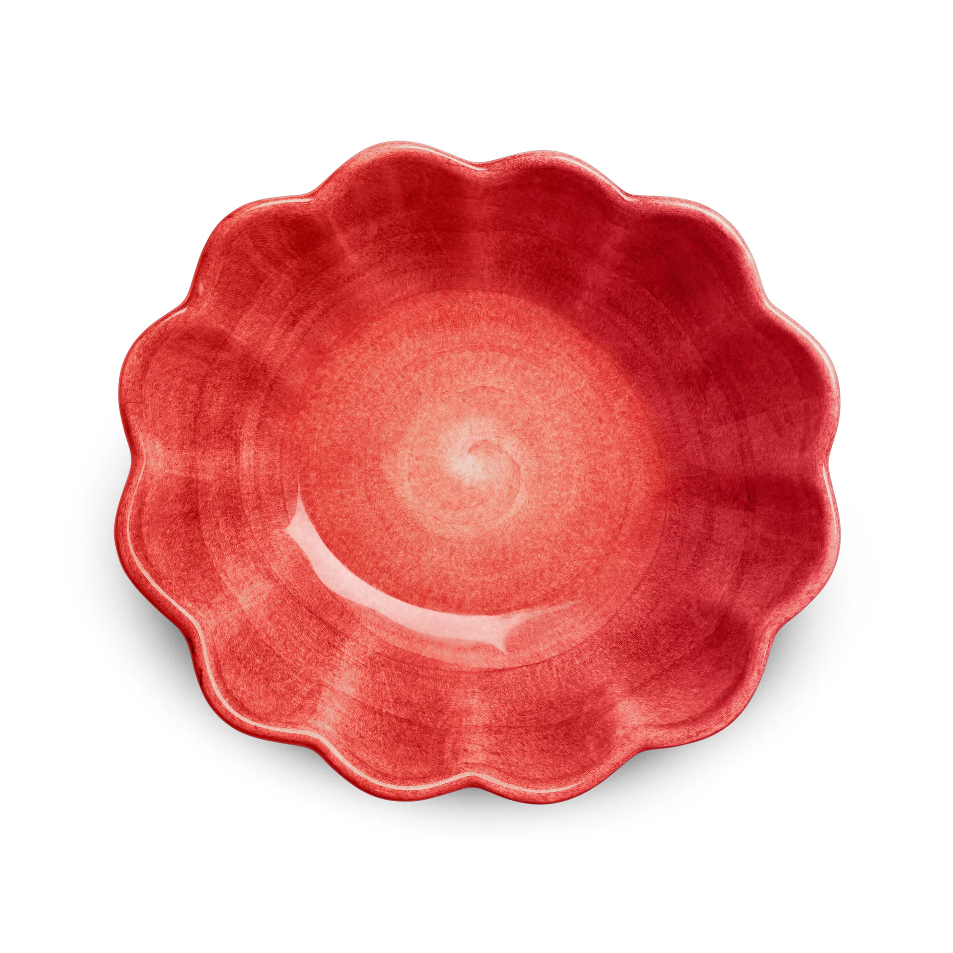 Bol Oyster 16x18 cm, Rojo Mateus
