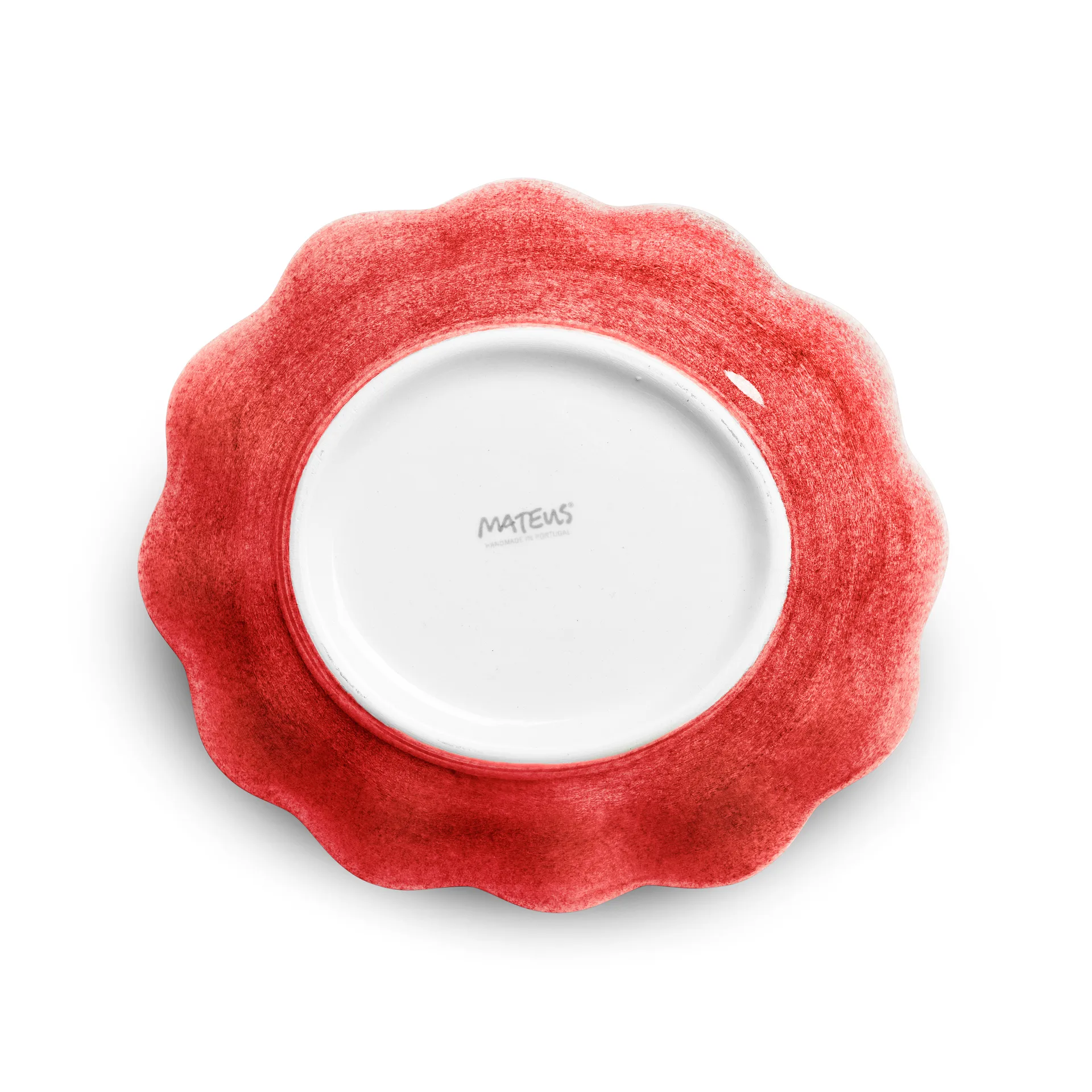 Bol Oyster 16x18 cm, Rojo Mateus