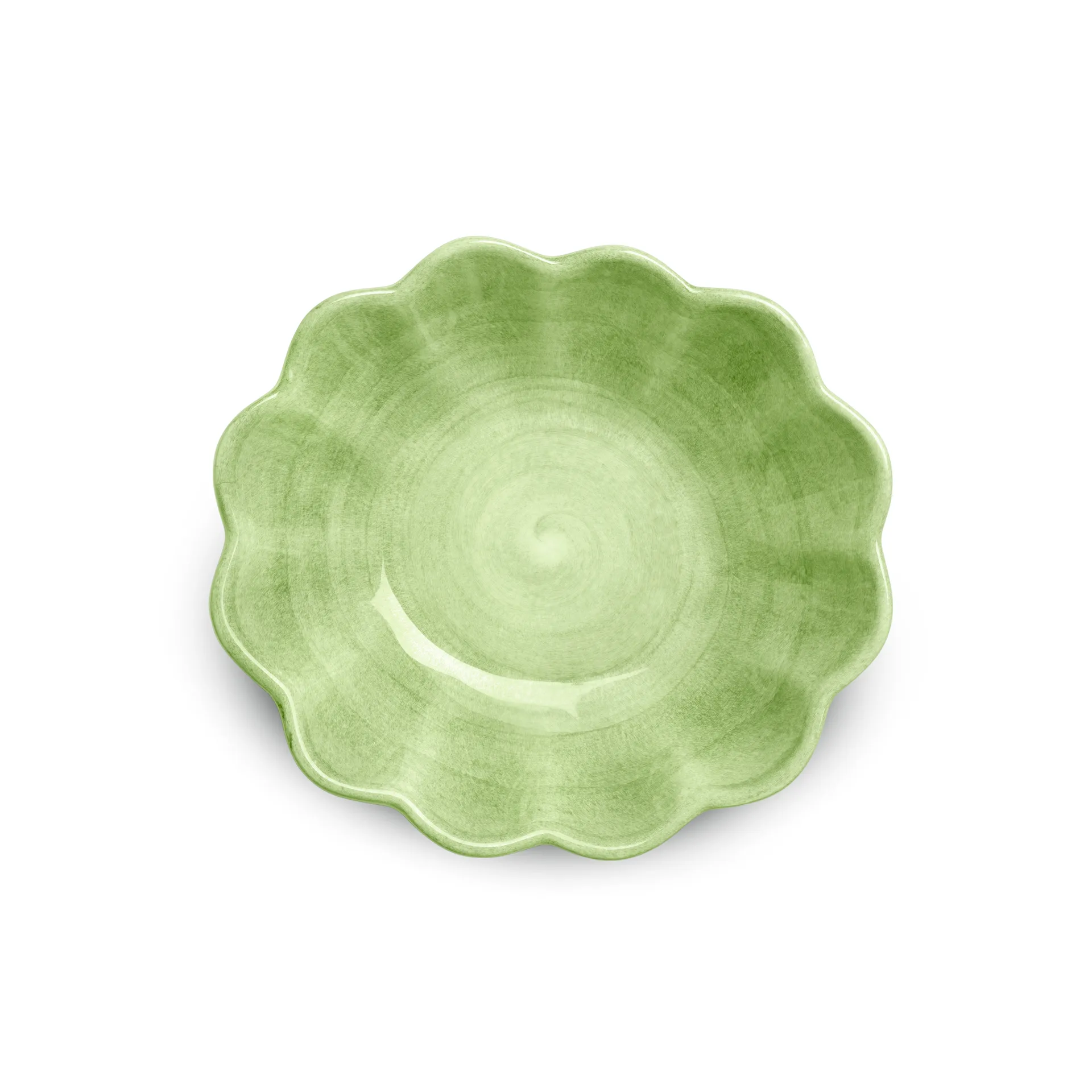 Bol Oyster 16x18 cm, verde Mateus