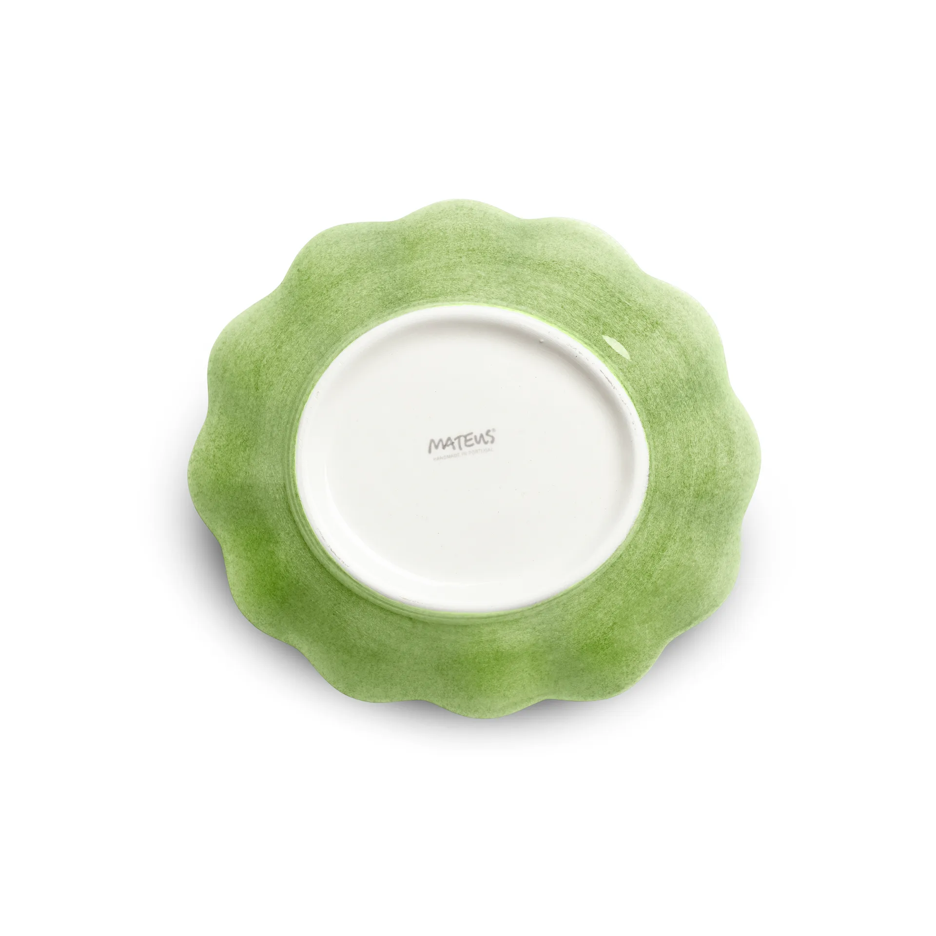 Bol Oyster 16x18 cm, verde Mateus