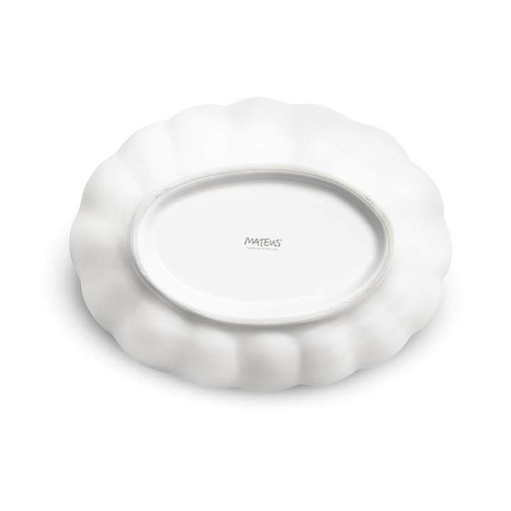 Bol Oyster 18x23 cm, blanco Mateus