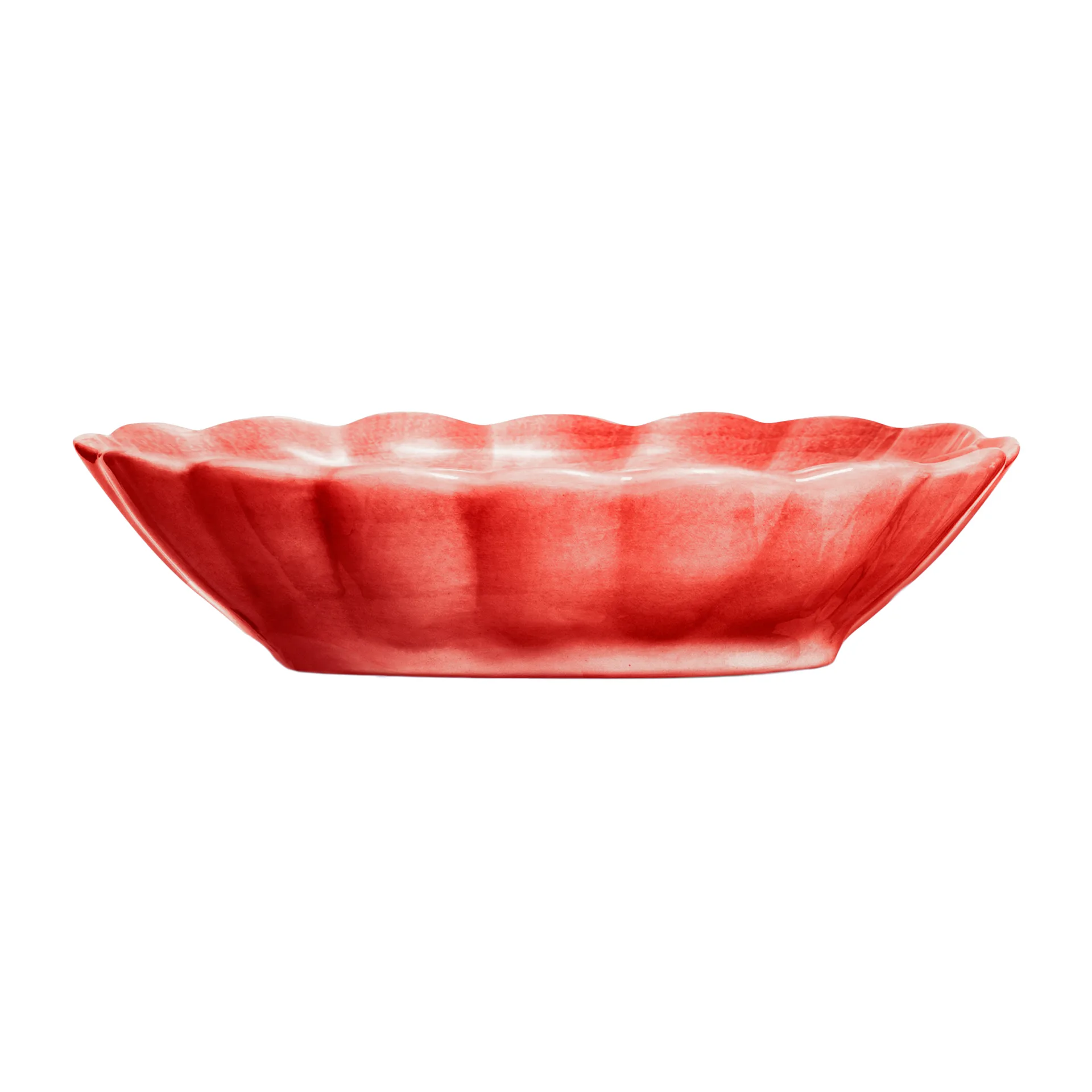 Bol Oyster 18x23 cm, Rojo Mateus
