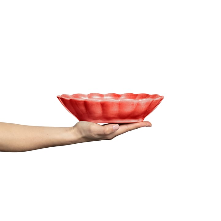 Bol Oyster 18x23 cm, Rojo Mateus