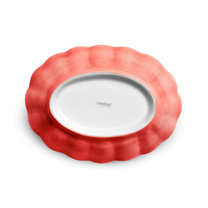 Bol Oyster 18x23 cm, Rojo Mateus