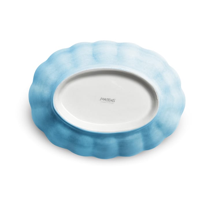 Bol Oyster 18x23 cm, Turquesa Mateus
