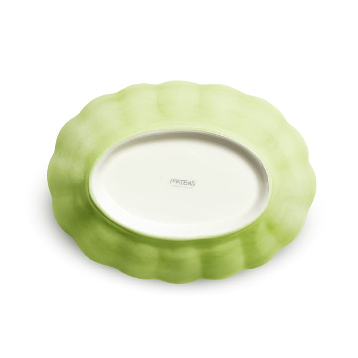 Bol Oyster 18x23 cm, verde Mateus