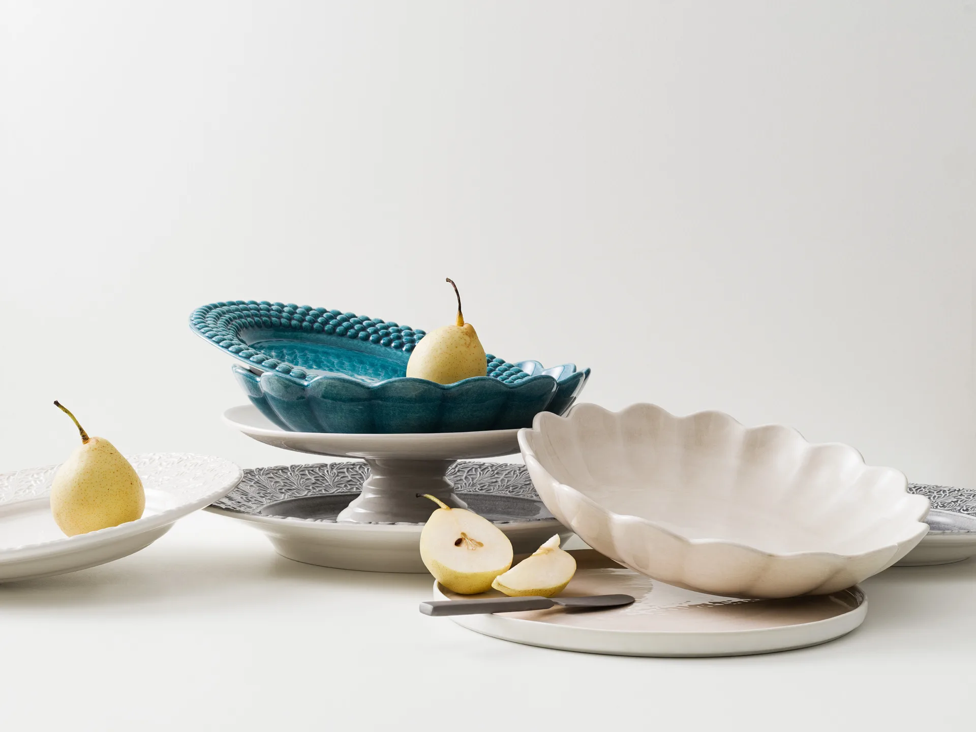 Bol Oyster Ø24 cm, blanco Mateus