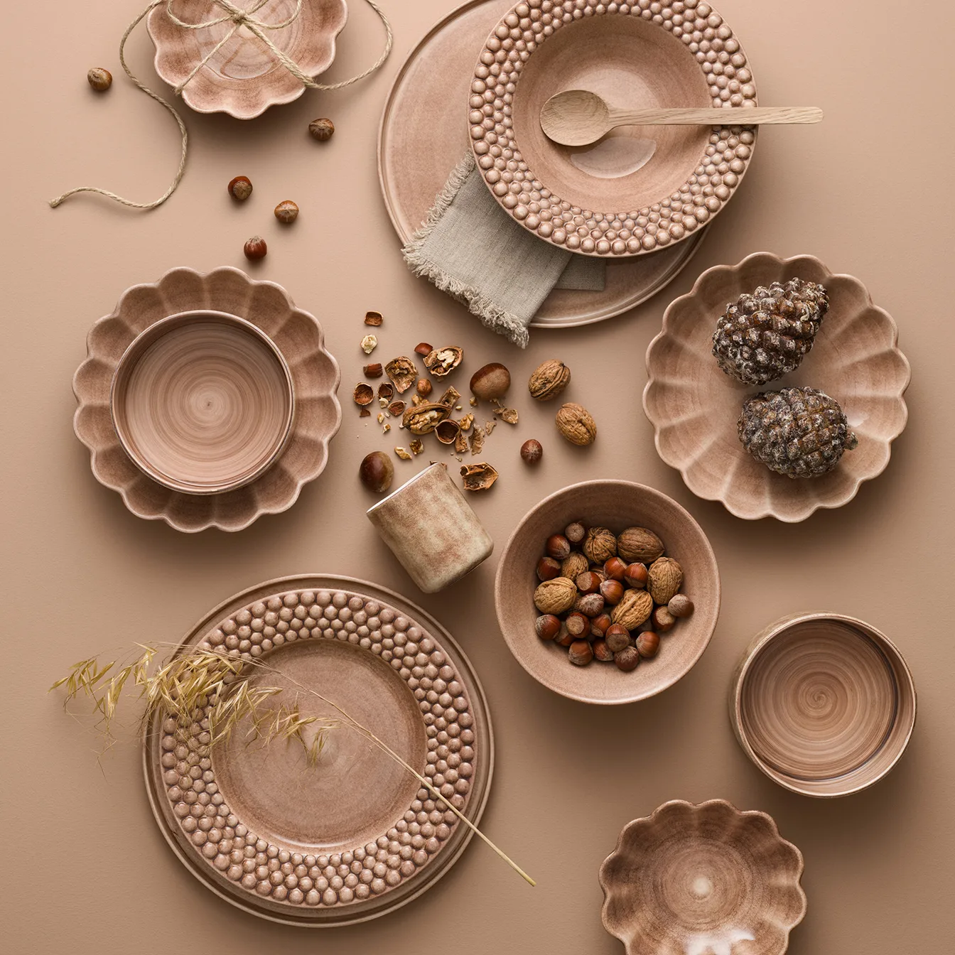 Bol Oyster Ø24 cm, Cinnamon Mateus