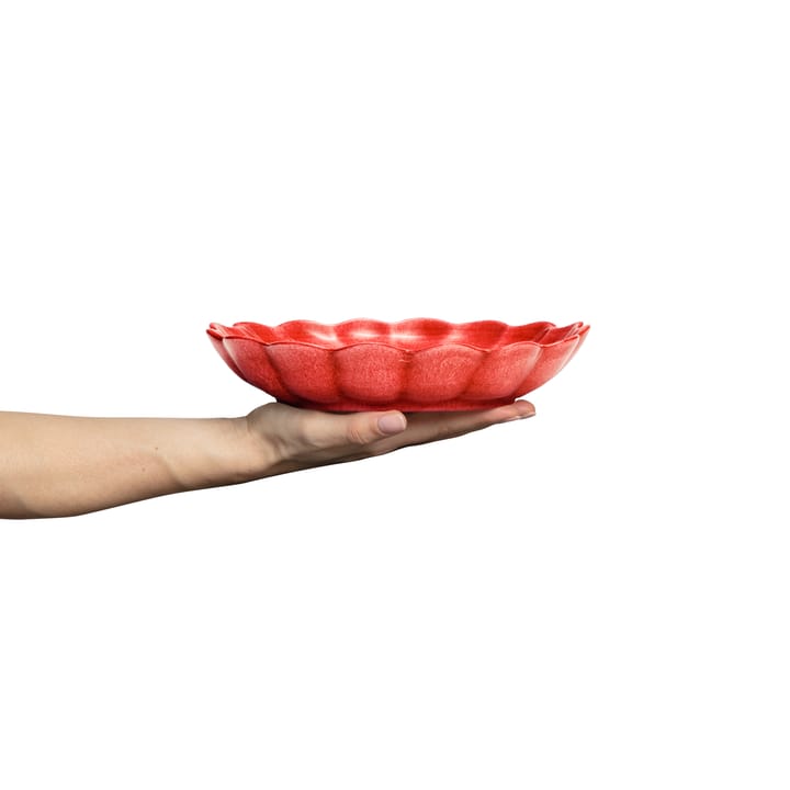 Bol Oyster Ø24 cm, Rojo Mateus