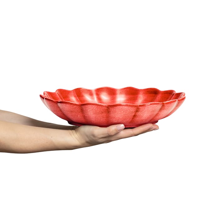 Bol Oyster Ø31 cm, Rojo Mateus