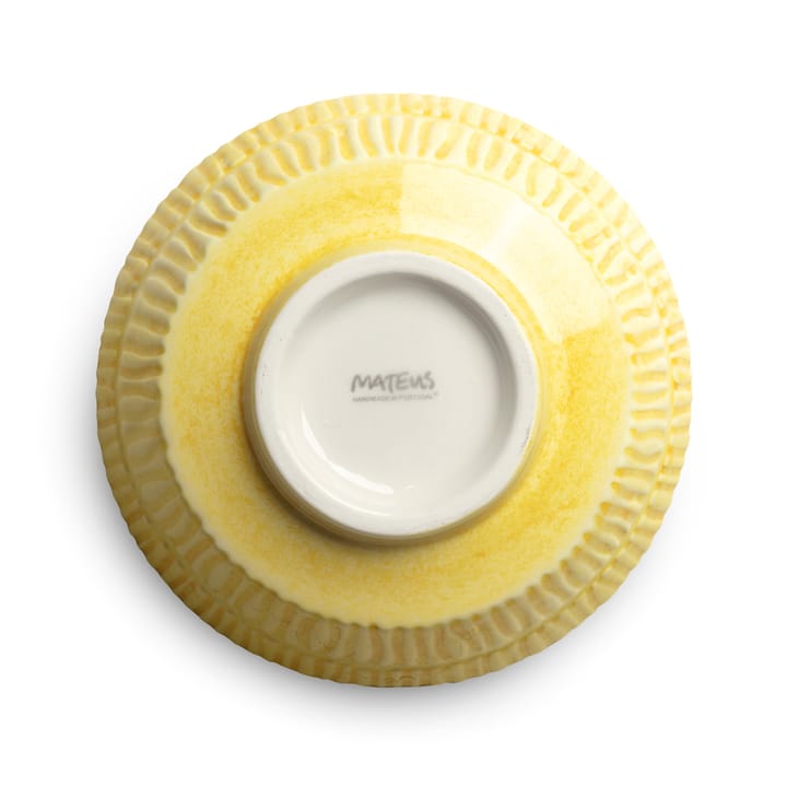 Bol Stripes Ø15 cm, Amarillo Mateus