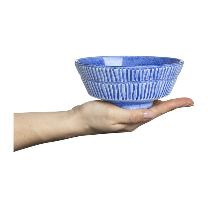 Bol Stripes Ø15 cm, azul claro Mateus