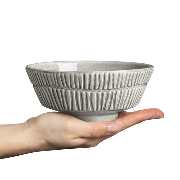 Bol Stripes Ø15 cm, gris Mateus