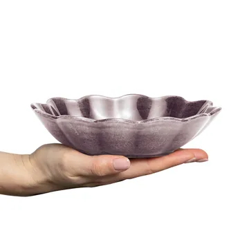 Cuenco Oyster 16x18 cm - ciruela - Mateus